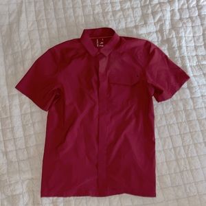 Arc'Teryx Red Short Sleeve Shirt